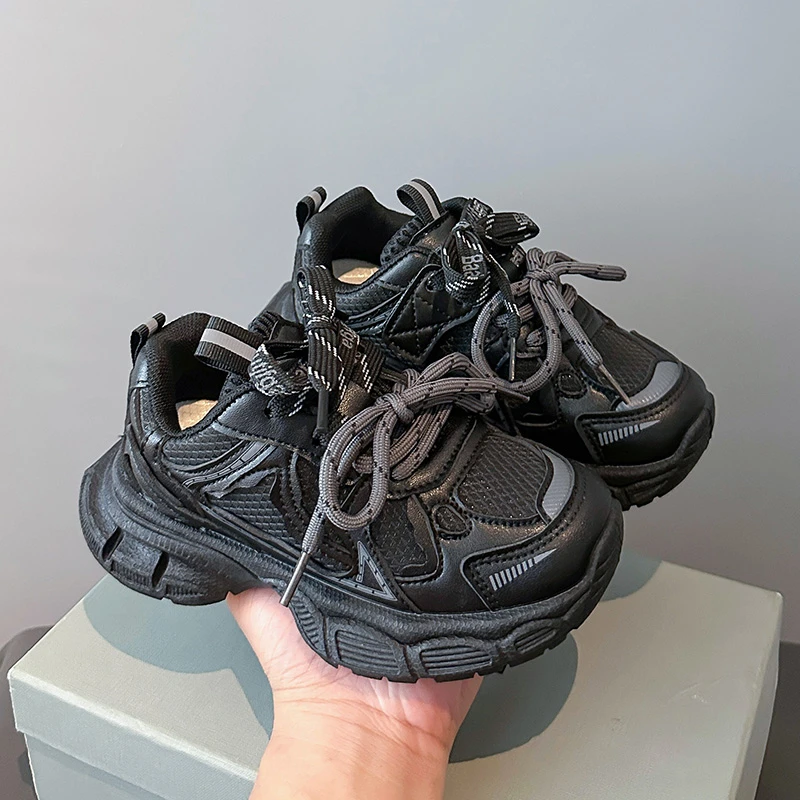 Kids Soft Sole Sneakers for School and Outdoor Sports