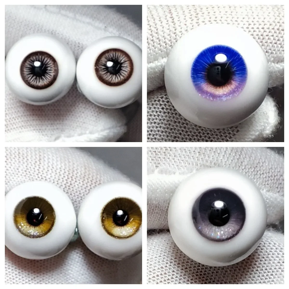 12 Pairs Multi-colors Plastic 18mm Safety Eyes Eyeball for Doll Toy DIY  Making