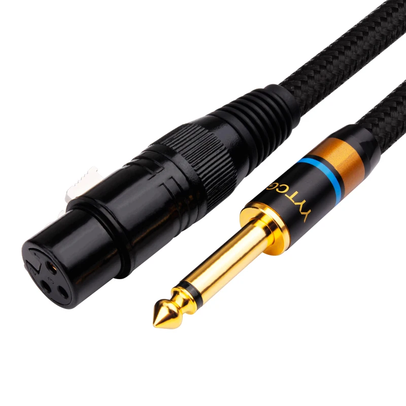 Cavo 3 Pin XLR A 3.5mm Cavo Audio Microfono 25 Piedi (circa 7.6m) - Da Connettore XLR Maschio 3 Pin A Jack 3.5 Mm Maschio, Schermato Per Ridurre I Rumori Cavo Collegamento Mixer - Foto 2