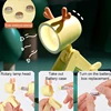 LED Mini Night Light Cute Dog Deer Foldable Desk Lamps Desktop Ornament Book Light Kids Room Bedside Bedroom Decor Holiday Gifts 4