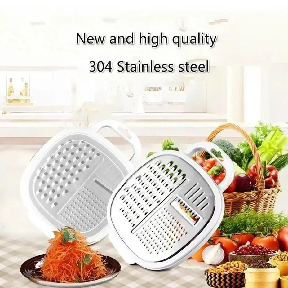 1 Pcs Vegetable Cutter Multifunctional Slicer Fruit Potato Peeler 3 In 1 Vegetable Chopper Grater Kitchen Accessories