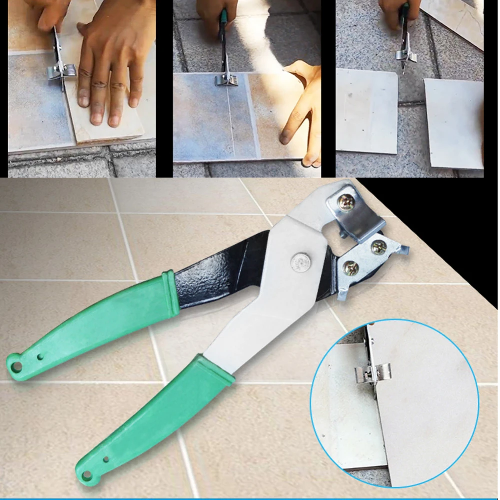 Cortador de vidrio, herramientas manuales, pinzas de cerámica para el suelo del hogar, alicates de corte de azulejos, plástico, acero, para cortar, moldear, artesanía, Clip de azulejos| | AliExpress