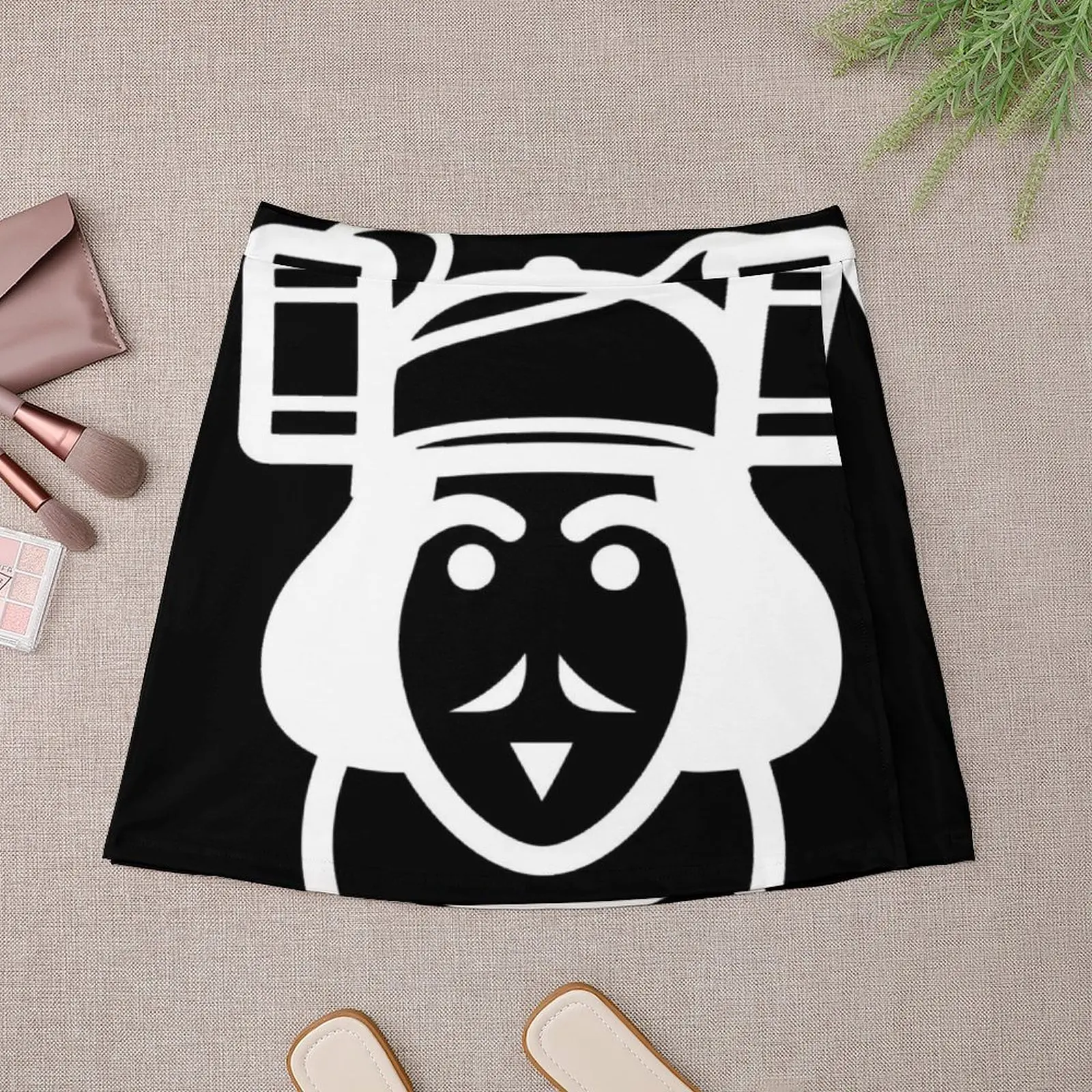 Boozy Bard Logo (Light) Mini Skirt mini skirt Skirt shorts