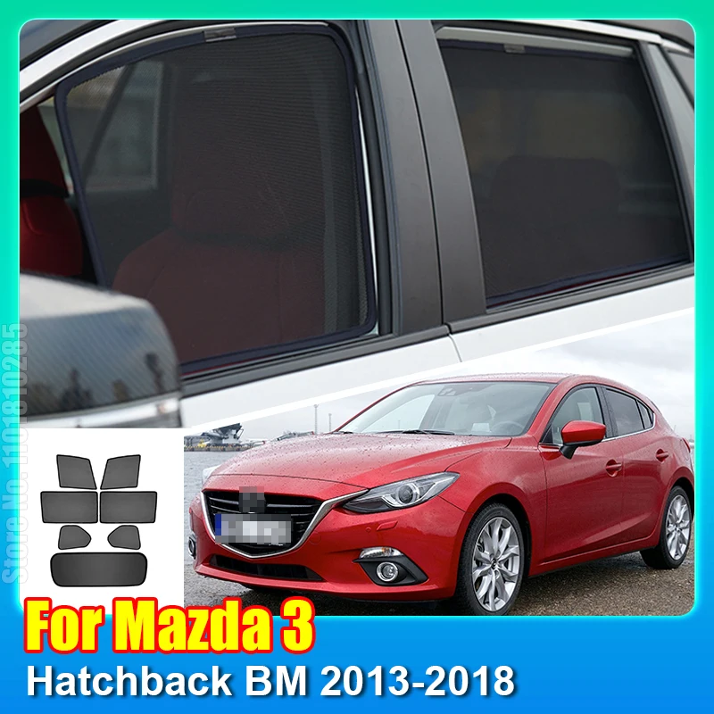 ForMazda3HatchbackBM20132018CarWindowSunShadeShieldFront