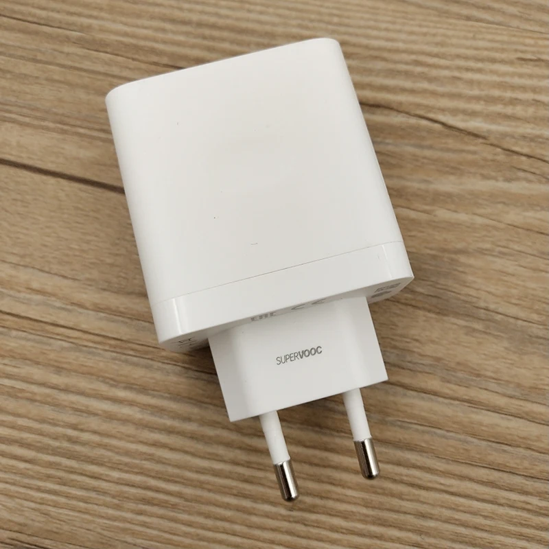 OnePlus 67W Original SuperVOOC Fast Charger with USB Type-C Cable