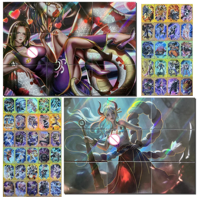 New One Piece Ssr Puzzle Cards Monkey D Rufy Boa Hancock Yamato Tony Tony Chopper Toy Collection Regali Di Natale Di Compleanno