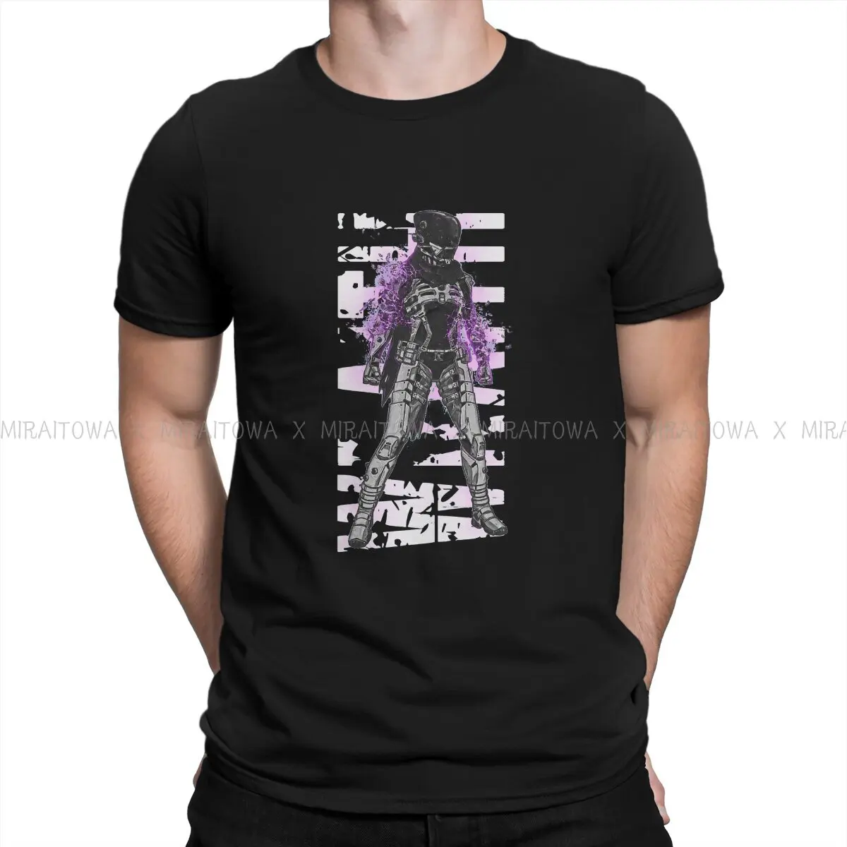 Transición Saludo menor Wraith Void Walker Shattered Purple Harajuku camiseta Apex legends Star  Warrior juego creativo ropa de calle cómoda camiseta para hombre _ -  AliExpress Mobile