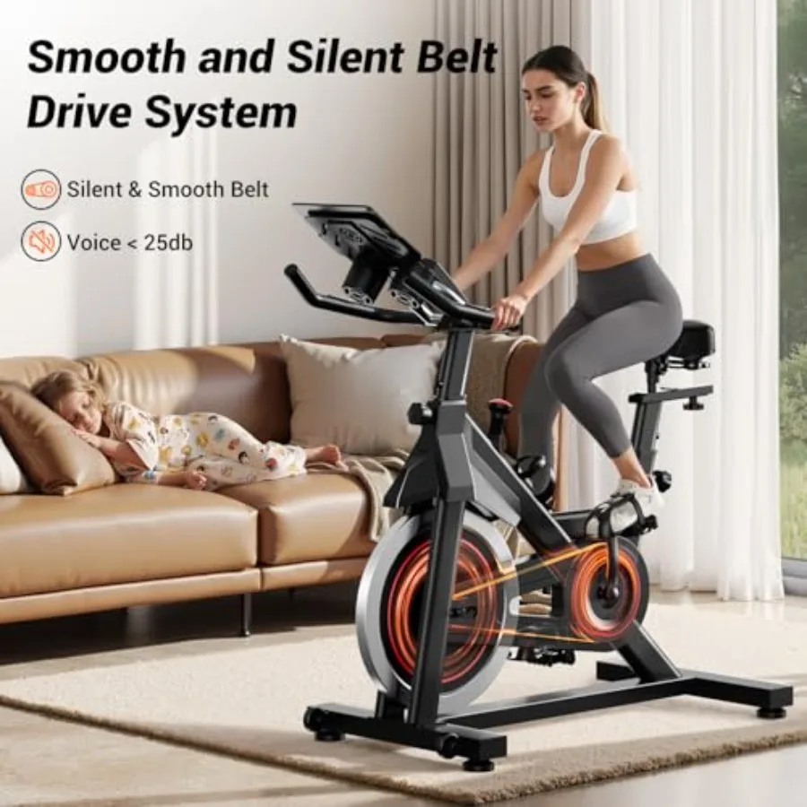 Heavy-Duty Stationary Exercise Bike 3