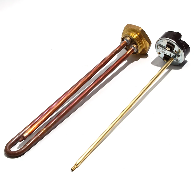 Electric Water Heater Device 250V 50Hz Electric Water Heater Thermostat Temperature Control Switch BSP 1 1/4 DN32 around 41mm Thread1.5KW 2.5KW 15A