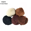 100pcs 5 color mixed