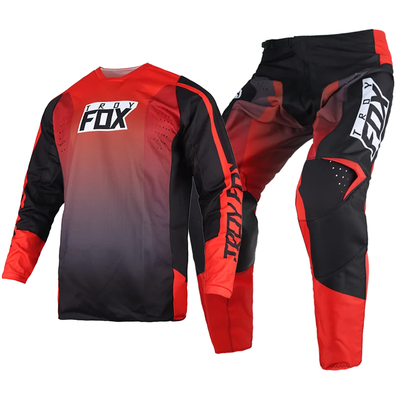 

180 Leed Gear Set 2023 Jersey Pants Combo MTB MX Dirt Bike Outfit Mountain Bicycle Off-road Cycling Suit Mens
