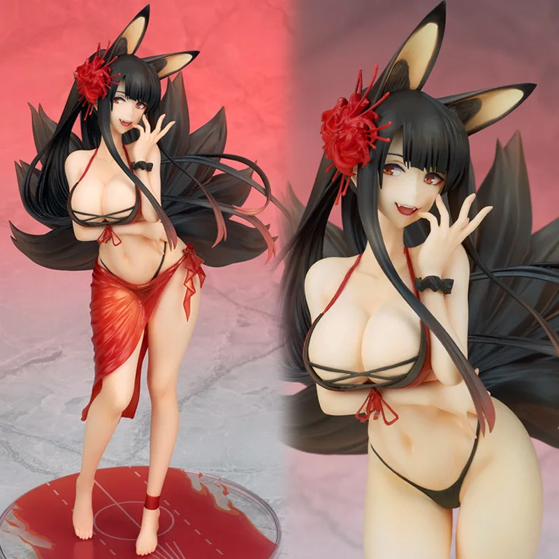 

original bulk Wave Dream Tech Azur Lane Akagi Rakuen no Higanbana Pvc action Figure Adults Collection Model doll