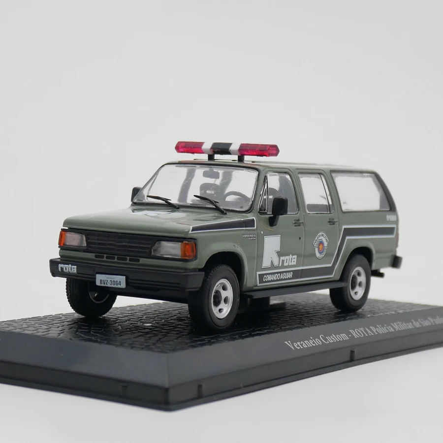 

Ixo 1:43 Scale Diecast Alloy Eraneio Custom Brazilian Military Police Vehicle Toy Car Model Classic Adult Souvenir Gifts Display