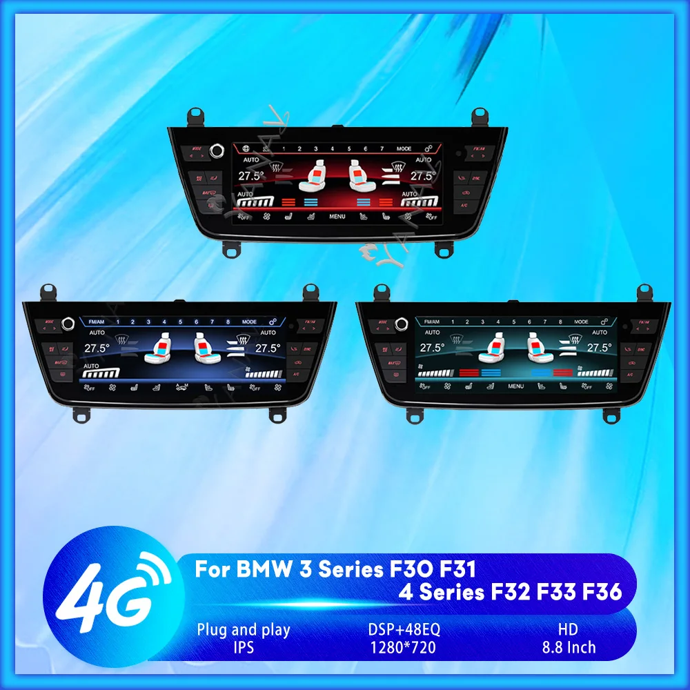 DigitalClimateControlScreenForBMW3SeriesF30F314SeriesF32