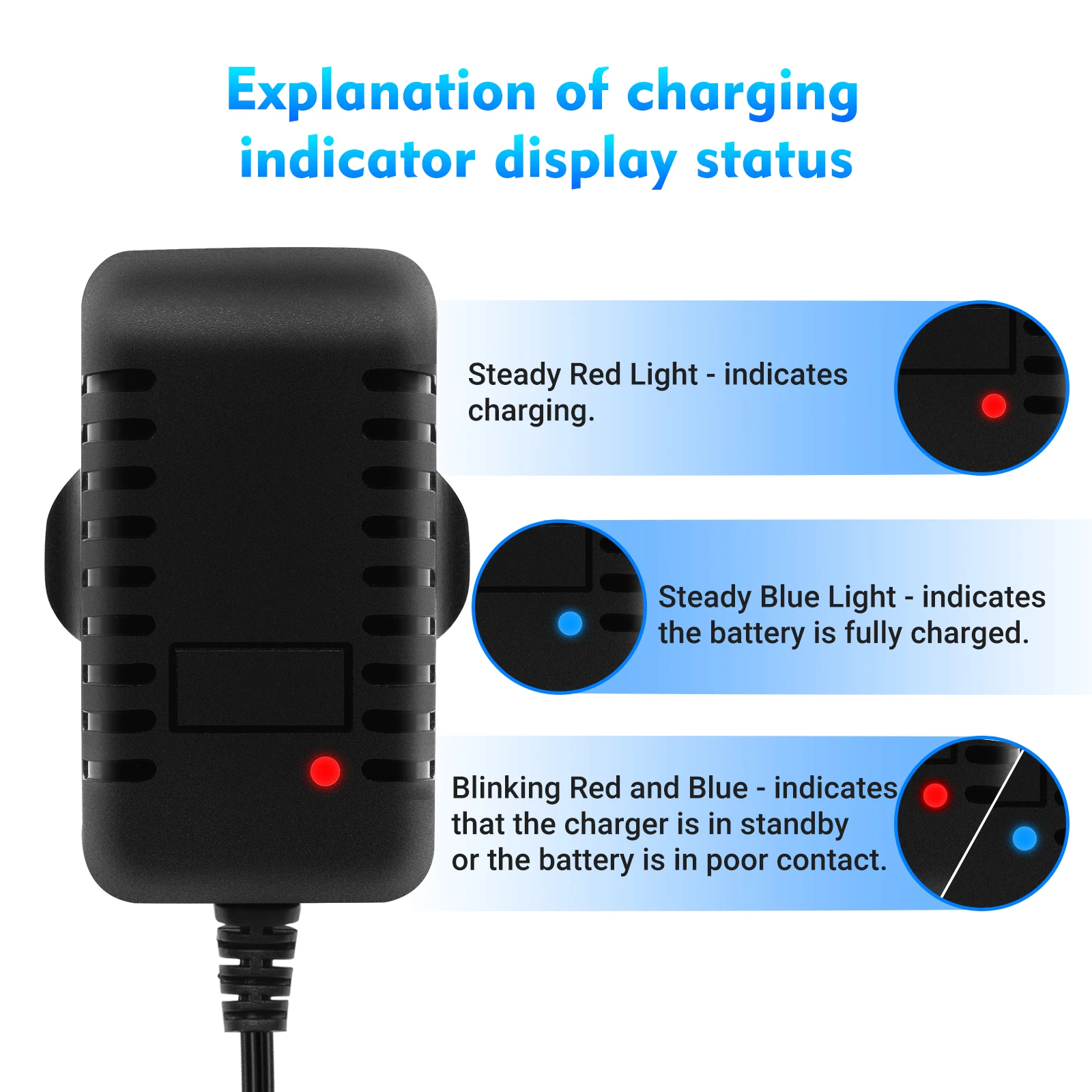 Chargeur NiMH NiCd 2-10S 500-800mA RC Universel Prise EU