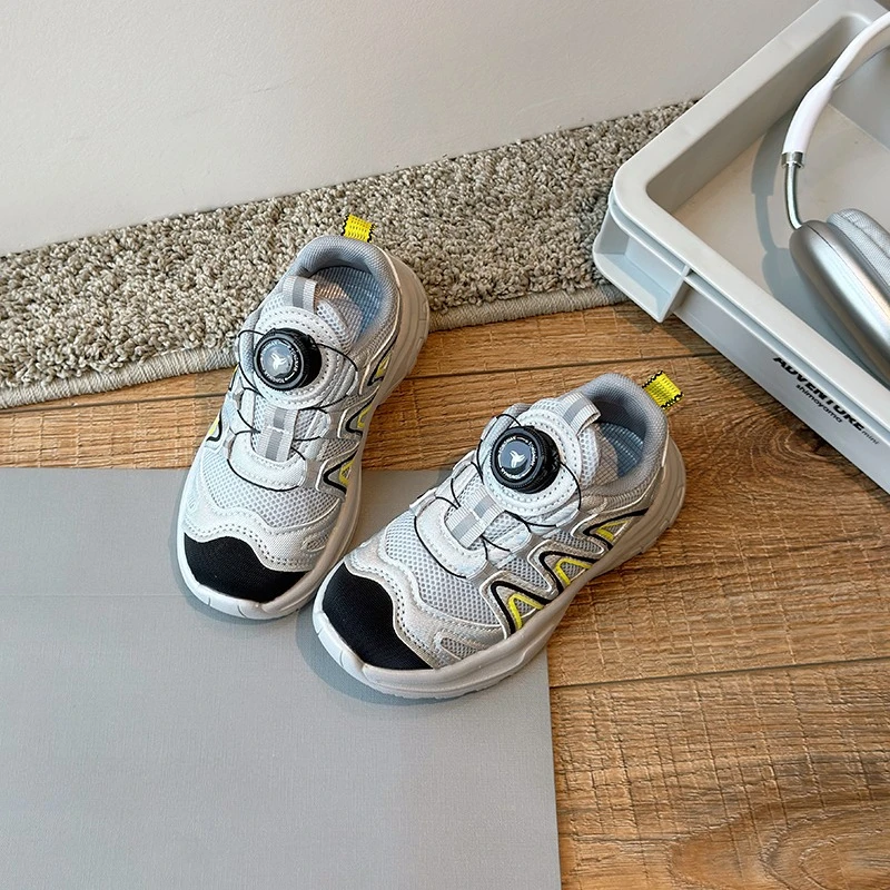 Breathable Mesh Kids Basketball Sneakers for Girls and Boys