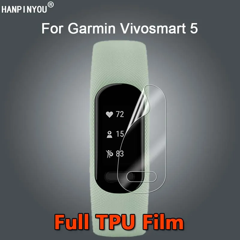 For Garmin Vivosmart Vivo Smart 5 Band Ultra Clear Slim Full Cover