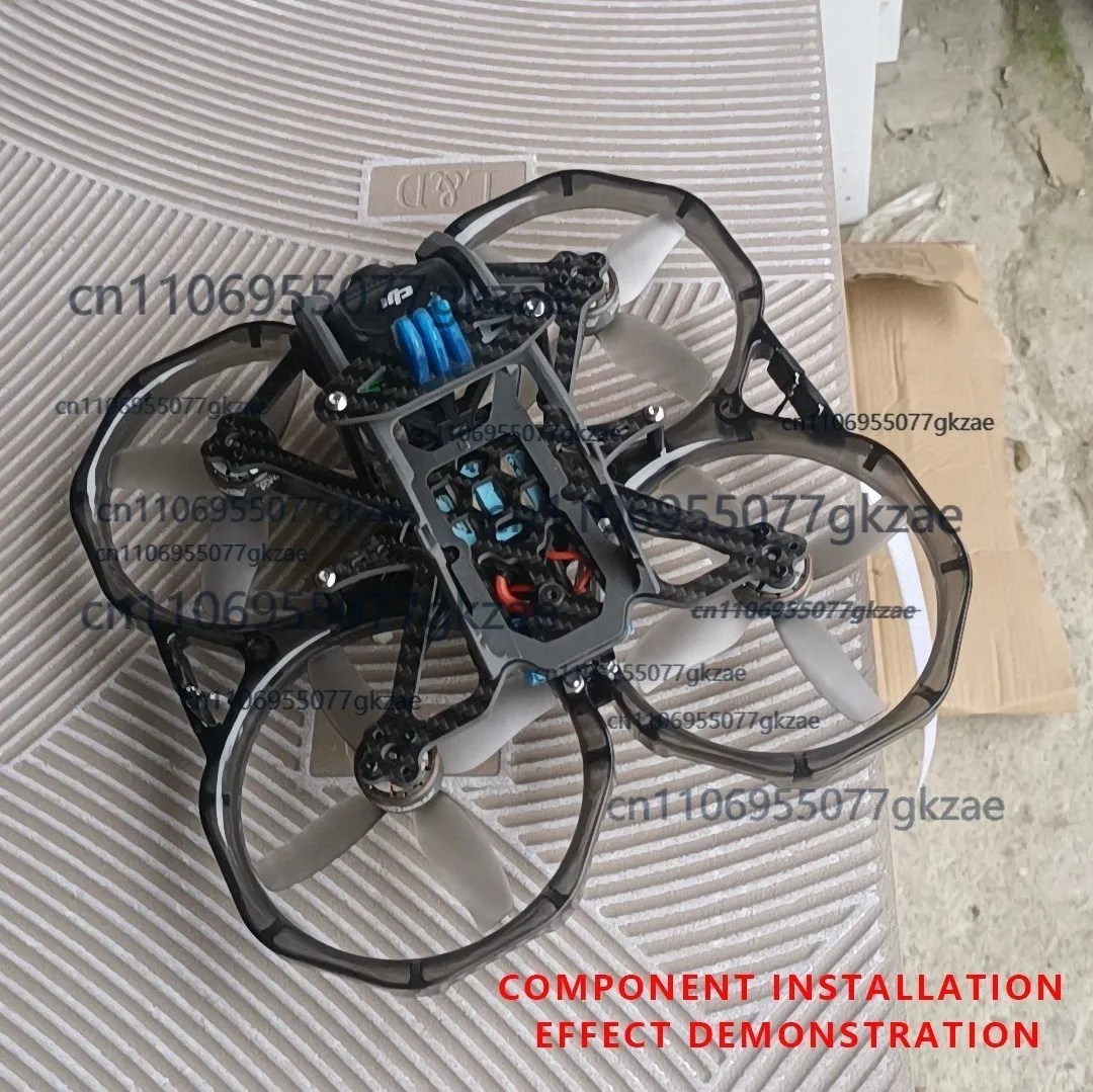 Kit cadre carbone DJI Avata 3.5 pouces avec support GoPro, design aérodynamique