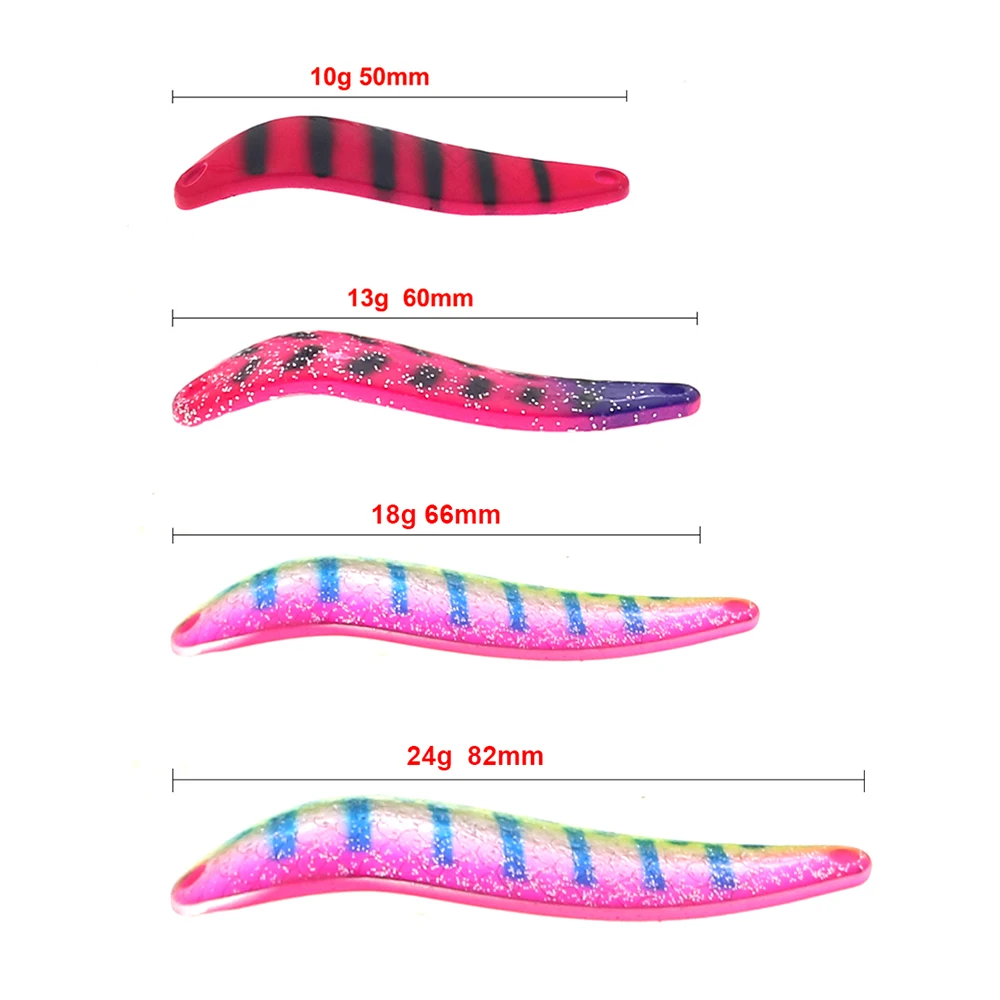 HISTOLURE Fishing Spoons Lure10g13g  Metal Spoon Sequin Hard Bait Fishing Lures For Striped Bass 2