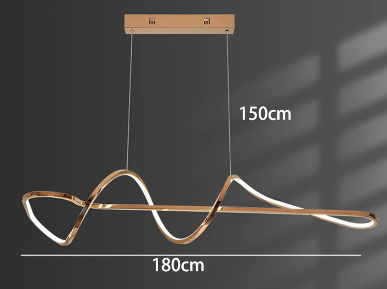 Description Picture 6 of itemModern home decor led lights pendant light lamps for living room Chandeliers for dining room hanging light indoor lighting