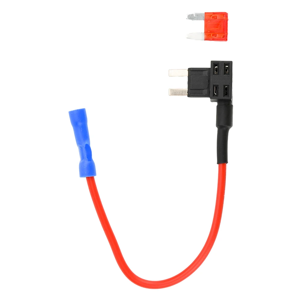 10 Portafusibili A Lama Add-a-Circuit: Adattatore Per Auto 12V-24V, Micro2, 15A