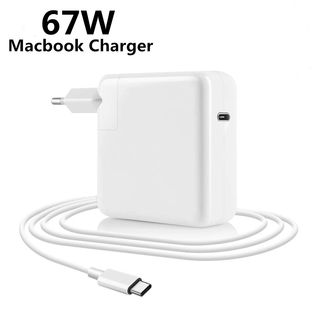 

67W PD USB-C Type C MagSafe 3 Power Adapter Laptop Notebook Fast Charger For Apple Macbook Pro 13 14 M2 A2452 A2338 A2779