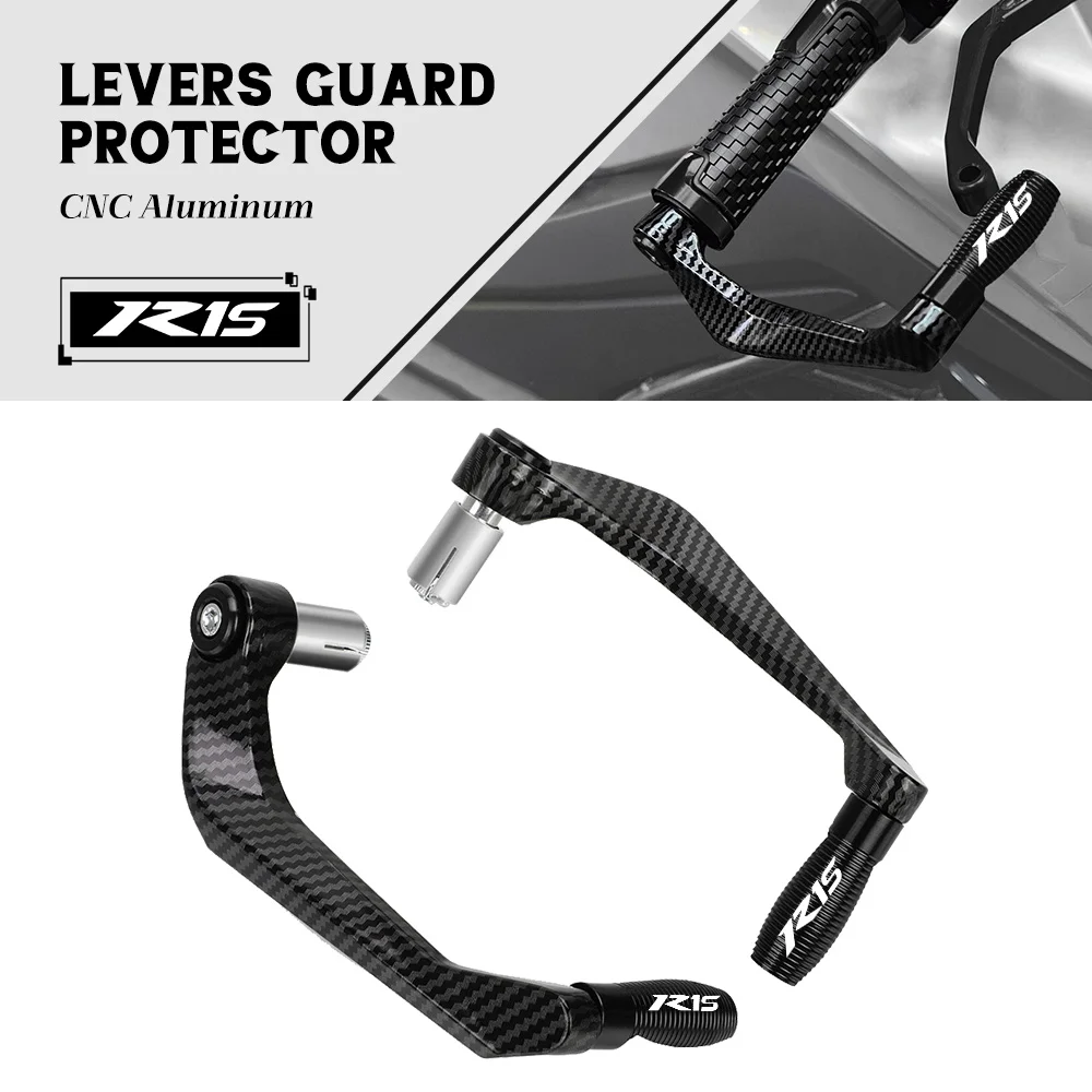 

22mm Motorcycle Handle bar Grips End Brake Clutch Levers Protection Guard For YAMAHA YZFR1 YZF R1 R1M R1S 2016-2019 2020 - 2023