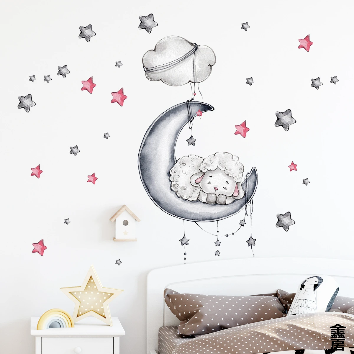 Cartoon Animal Wall Stickers 3