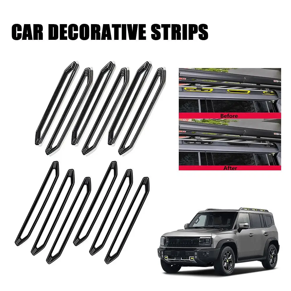 Car Exterior Parts For Chery Jetour Traveller T2 Luggage Rack Patch Car Accessories Decal Decorating Car Exterior Stickers