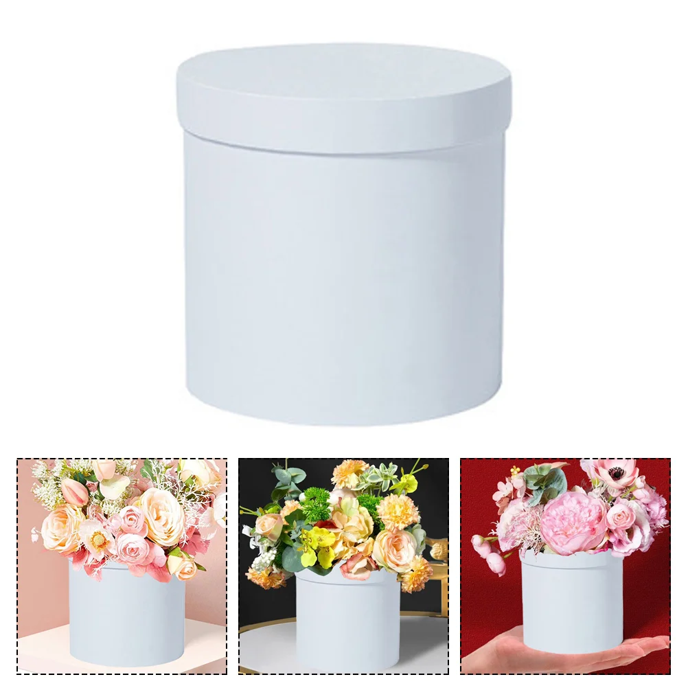

Tofficu Round Flower Boxes Paperboard Flower Box Arrangements Flower Roses Flower Pots Diy Gifts Roses Flower Pots Mom