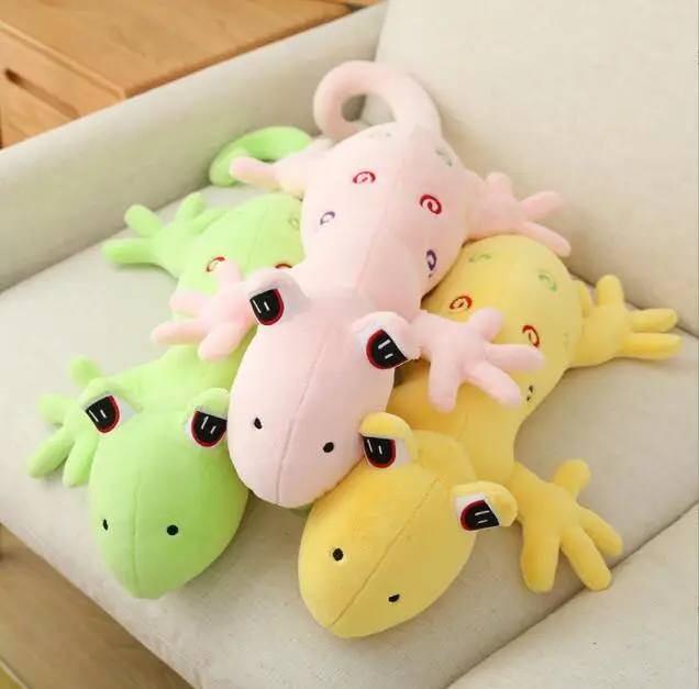 Toys Toys & Games Green Baby Lizard Small Gecko rag doll Stuffed Lizard