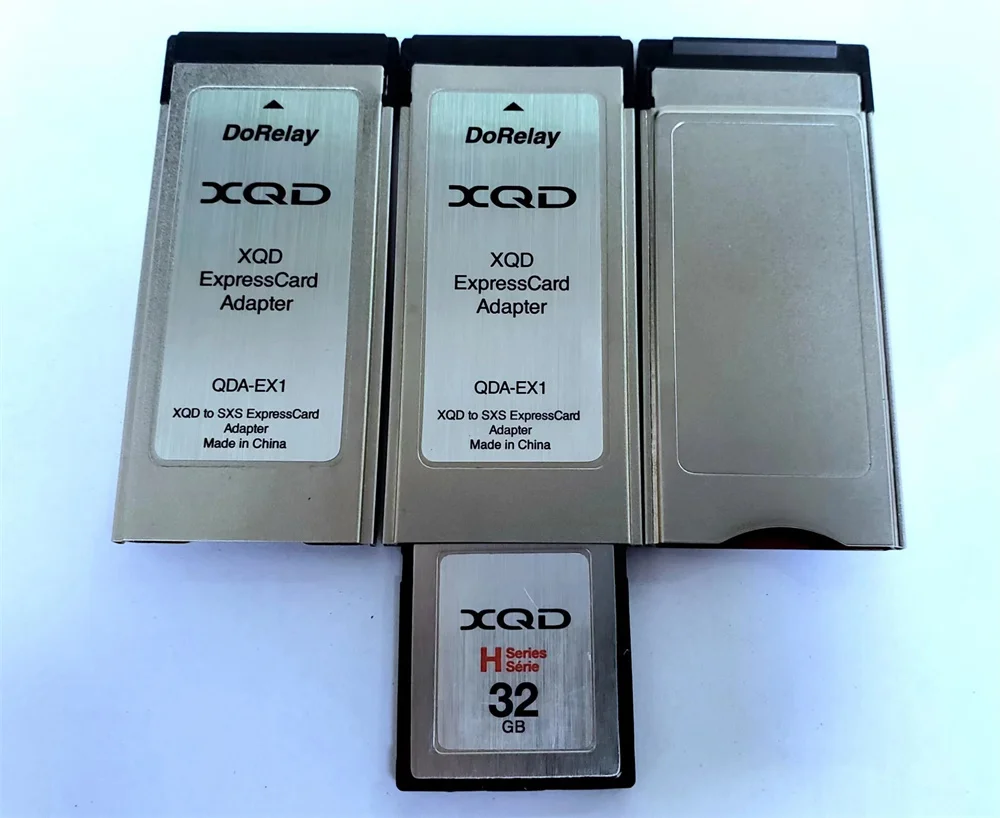 オリジナルxqdカードアダプタにxqd sxsカードアダプタカードリーダーソニーZ280 EX280 X280 4 18kメモリカードカメラ