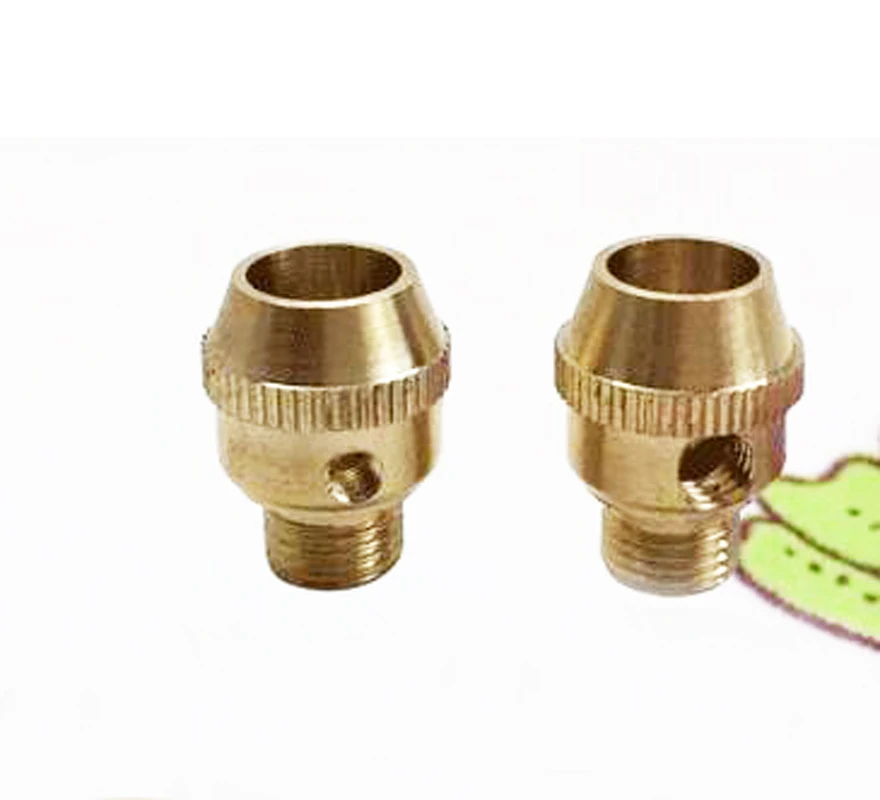 5Pcs Brass M10 Thread Wire Lock Cable Grips Cable With M4 Screw, Copper Strain Relief, Lighting Accessories