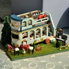 DIY Dollhouse Kit with Lights Creative Room Mini Doll House Accessories with Furniture for Kids Teens Adults 1