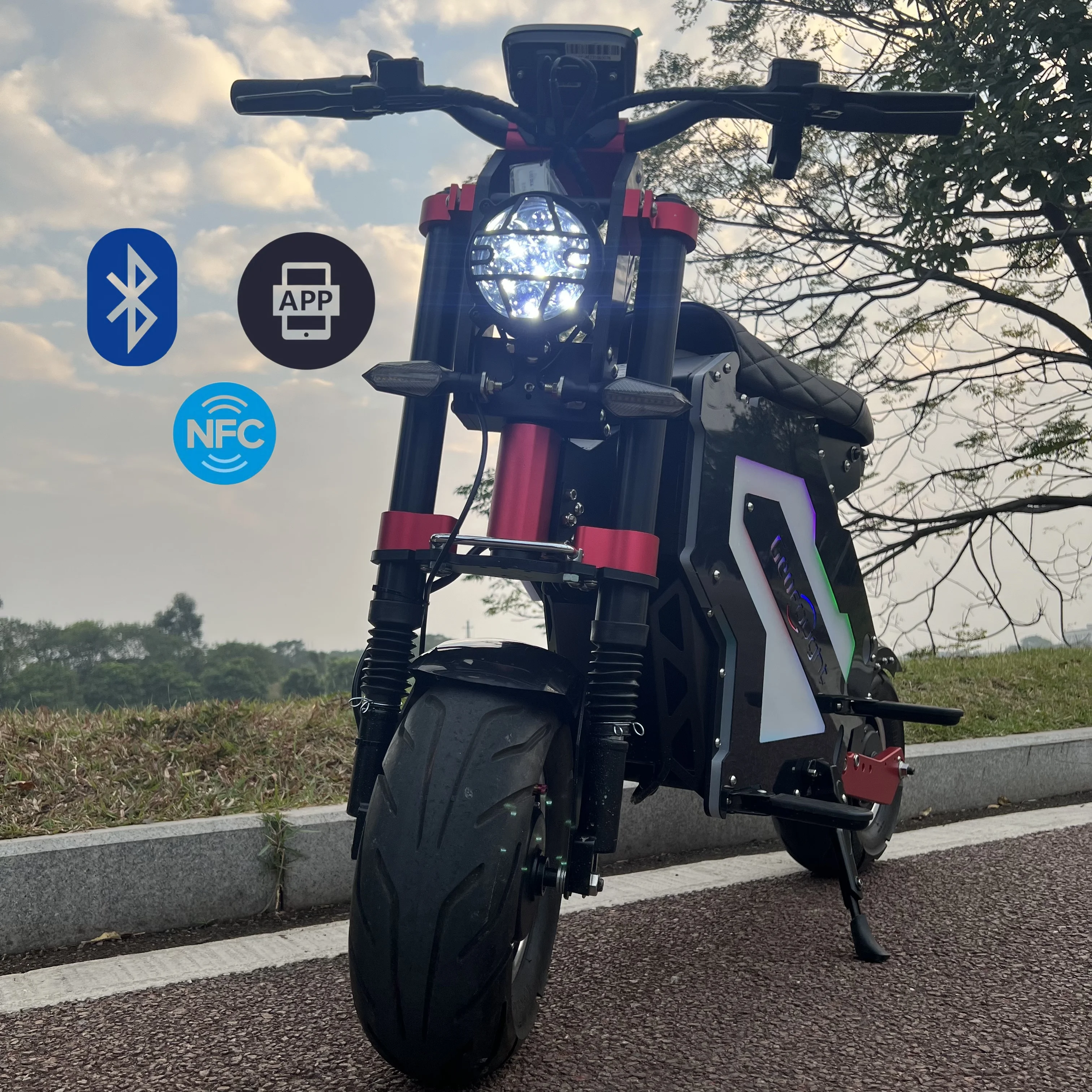 72V Adult 10000W Electric Scooter All Terrain 90-120KM/H Double Motor E Moto Bike Scooters Powerful 60V 7000Watts