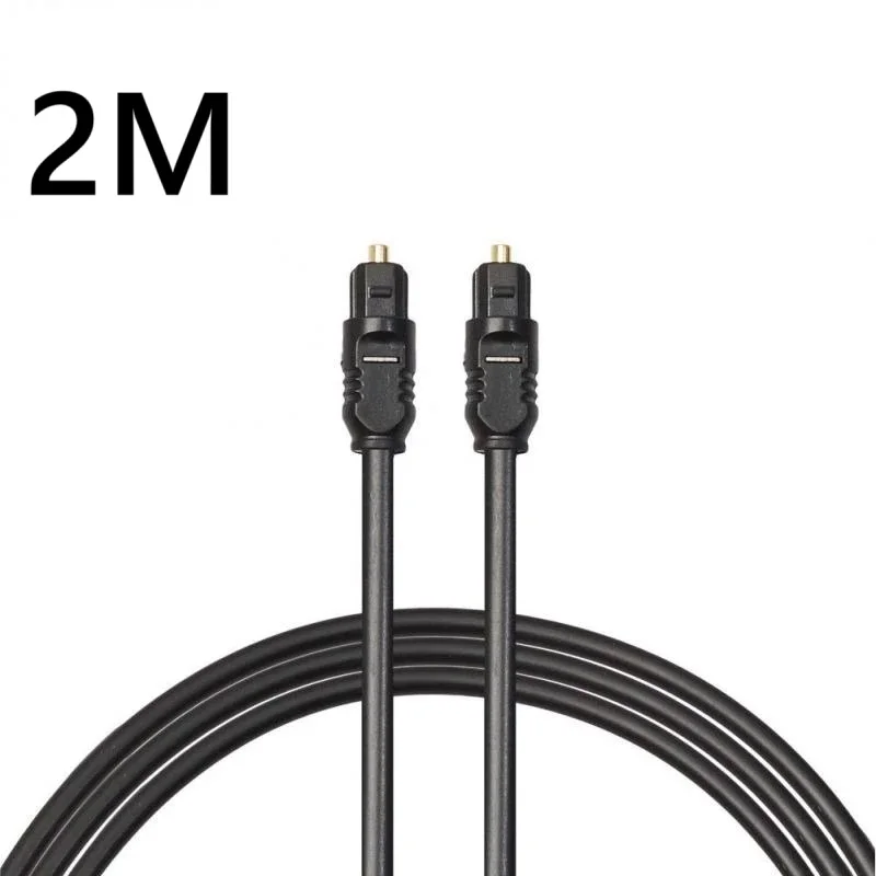 Premium Digital Fiber Optical Audio Cable with Gold-Plated Connectors