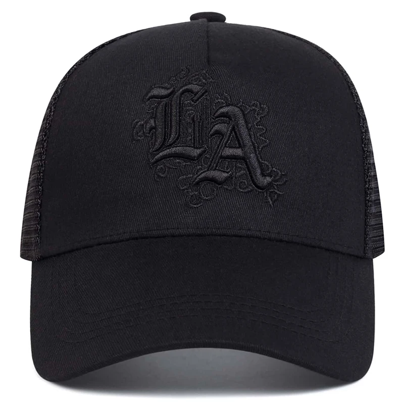 Unisex Letter Embroidery Adjustable Baseball Hat
