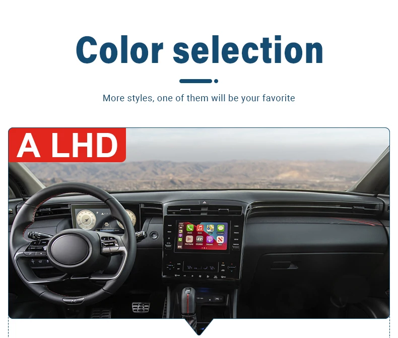 Für Hyundai Tucson NX4 2021 2022 2023 2024 Auto-Armaturenbrett-Abdeckmatten Lichtschutz-Pads Anti-UV-Hülle Sonnenschutz-Teppiche Zubehör – Detail 4