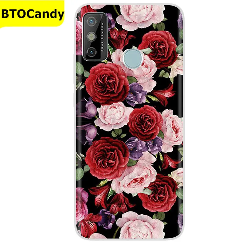 For Tecno Spark 6 GO Case Soft Silicone TPU Back Cover Phone Case For Tecno Spark 6 Go Phone Case Spark6 GO 6Go Case Coque Funda personalised flip phone case Cases & Covers