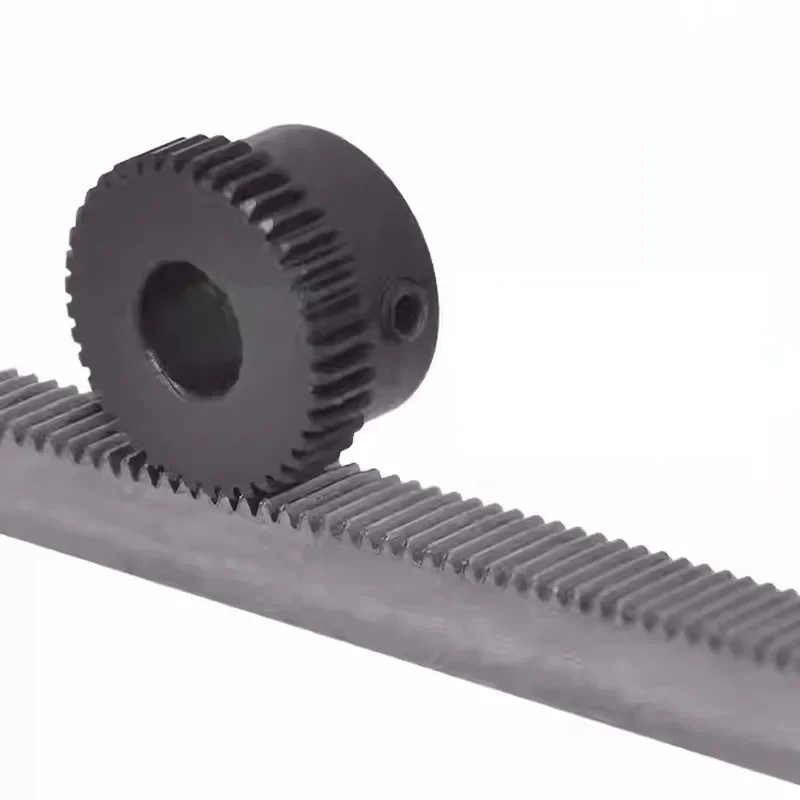 Mod 0.5 Spur Gear 44T 45T 46T 48T 50T 52T 55T 58T 60T Bore 6mm~15mm 45# Steel Blackening Transmission Gears Pinion DIY 1pcs
