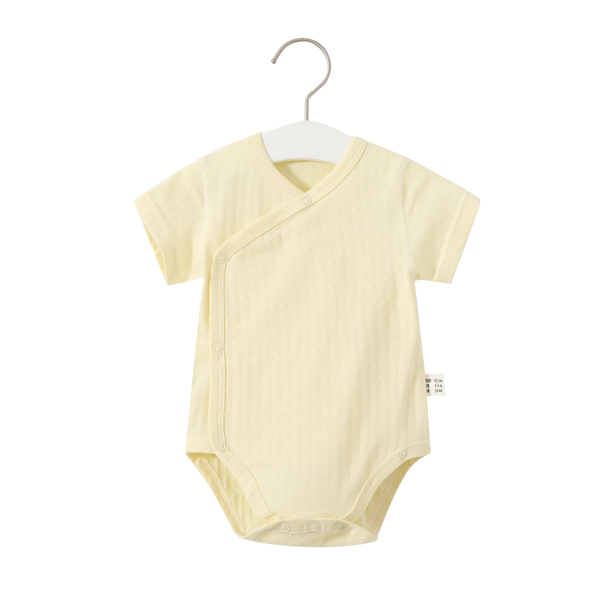 Breathable Fabric Summer Newborn Baby Girls Boys Romper 100% Cotton Short Sleeves Bodysuit Infant Baby Clothes 3