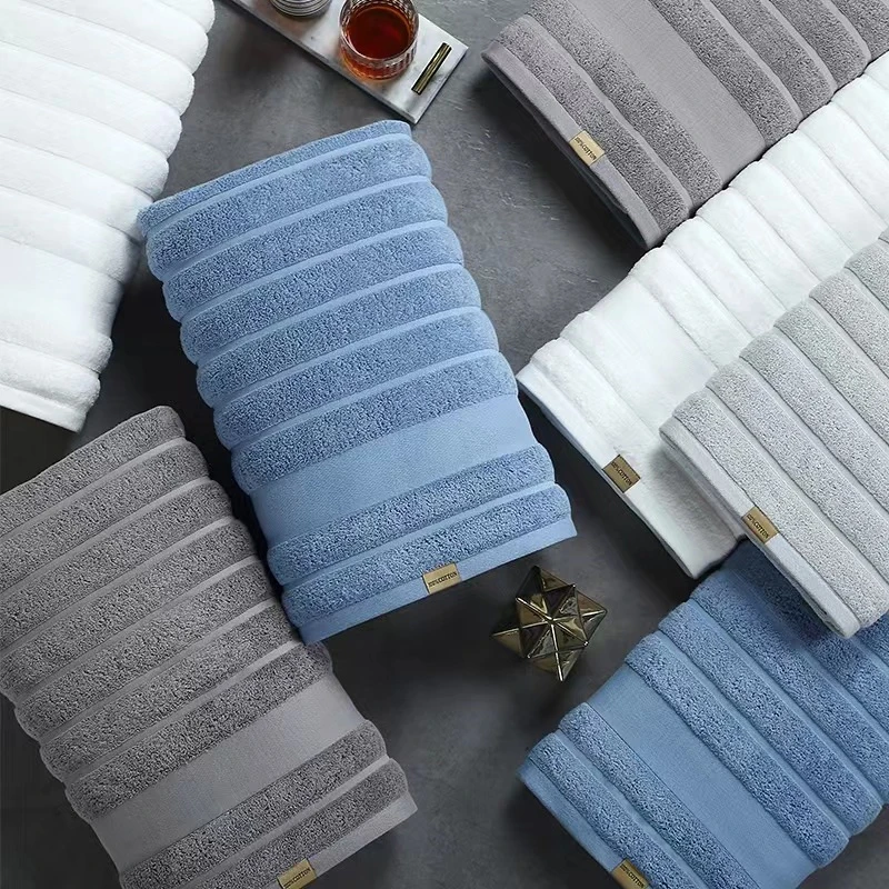 100% Cotton Shower Towels Bath Towel for Adults High Absorbent Home Hotel High quality pure cotton adult towel thickening 4