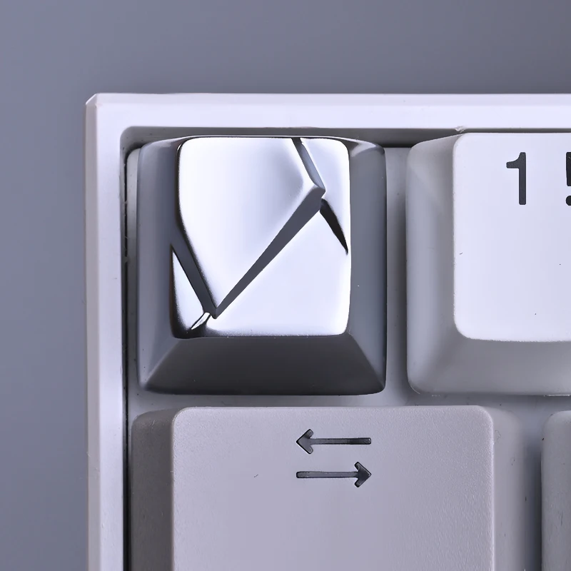 ESC eterno diamante metal personalizado Keycaps, cereja