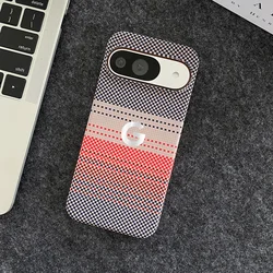 Premium Ultra Slim Carbon Fiber Kevlar Case with Invisible Magnetic Rugged Protection - Google Pixel 11 Pro XL (GRAY)