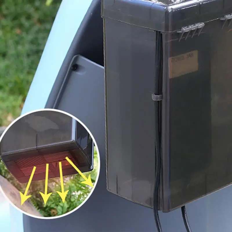 

Plug Box With Lock Durable Electrical Box Weatherproof Outdoor Extension Portable Enclosure Juction Box For Protect Outlet Plug