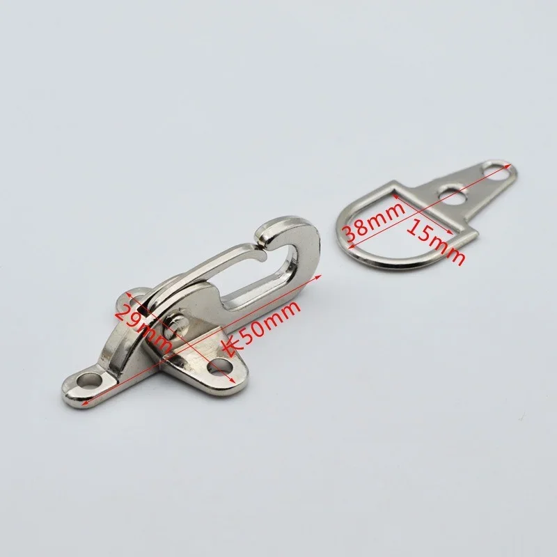 High Quality Metal Bag Hanging Buckle Pair Buckle Coat Belt Down Jacket Decoration Backpack Accessories Buckle 2/5/10pcs/bag 3
