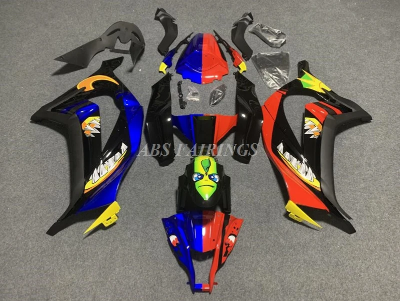 

4Gifts New ABS Fairings Kit Fit For KAWASAKI ZX-10R 11 12 13 14 15 ZX10R 2011 2012 2013 2014 2015 Bodywork Set Custom Red Blue