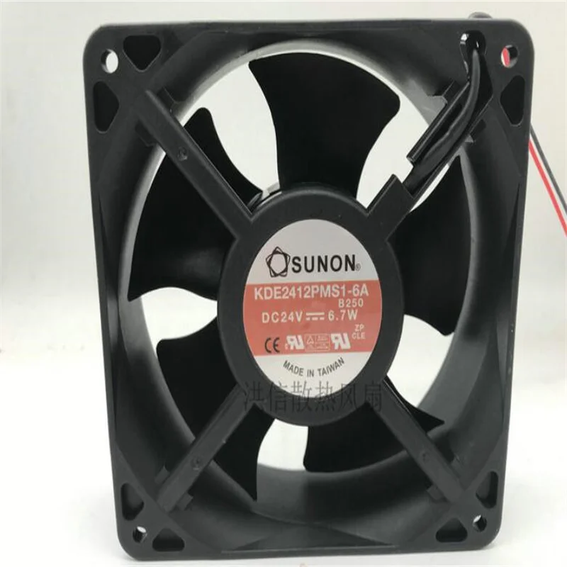 

Original SUNON 12038 KDE2412PMS1-6A DC24V 6.7W two-wire inverter cooling fan