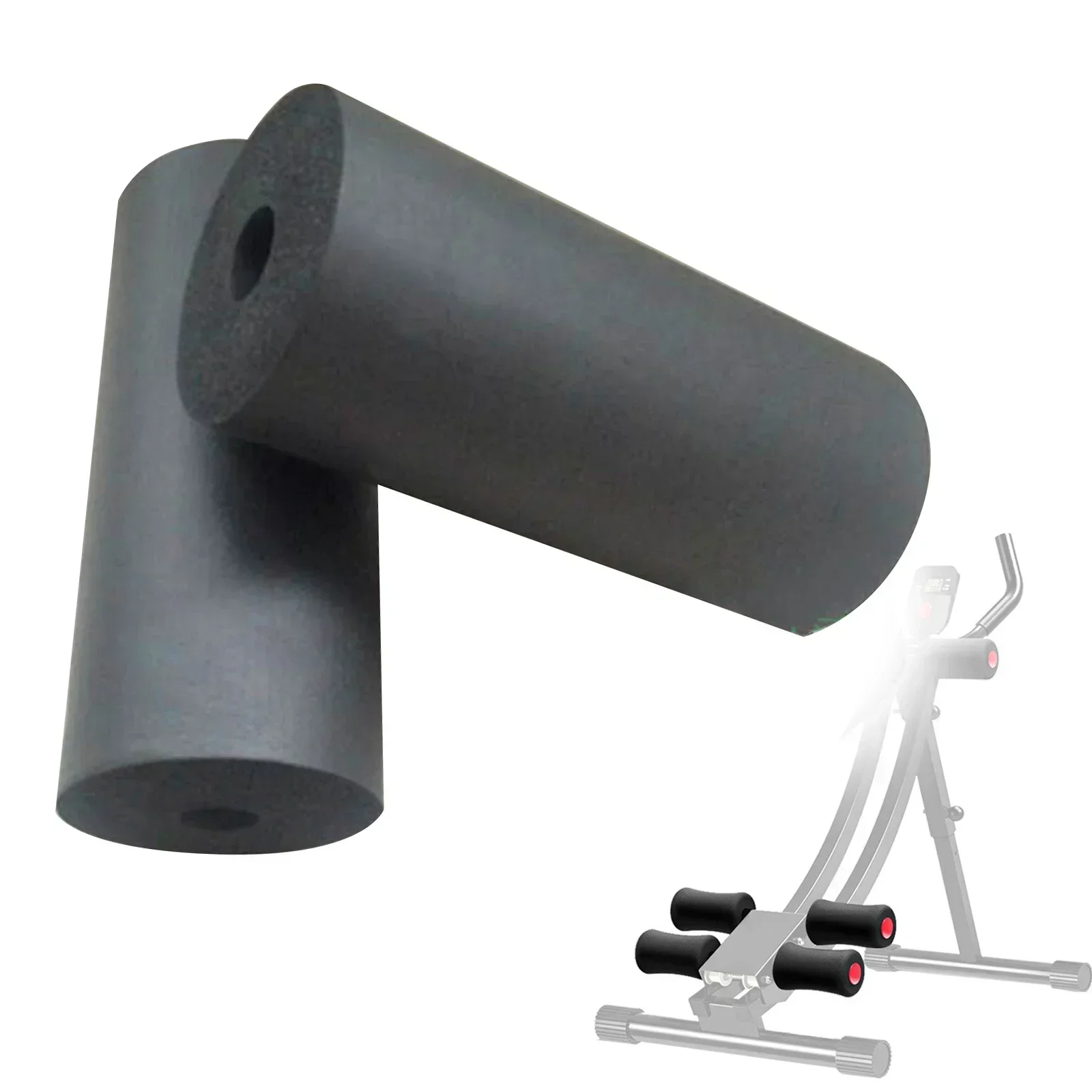 Gym Accessories Foot Foam Pads 2PCS Replace Your Ripped Pads with High Quality Foam Rollers for Leg Extension Machine