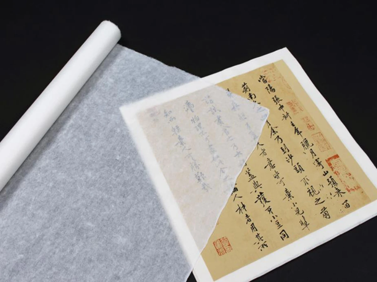 10pc See-through Long Pure Plant fibre Rice Paper Painting Calligraphy Sumi-e